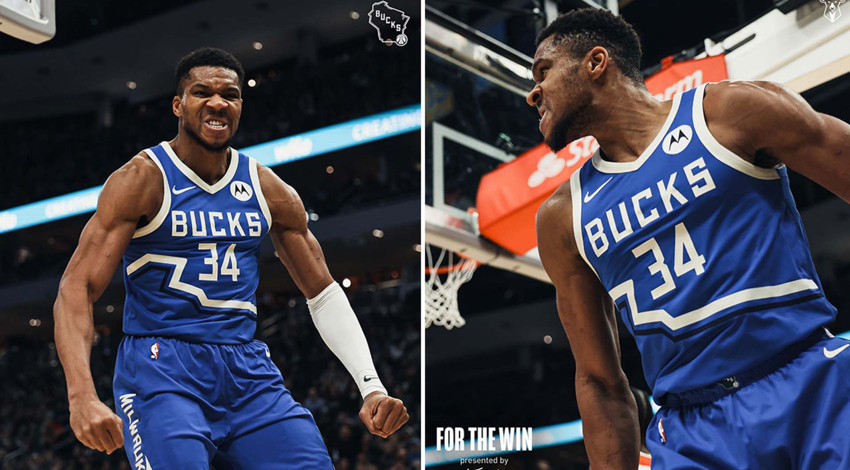 Antetokounmpo kariyer maçını oynadı! NBA’de Bucks seriye bağladı! Warriors’ta kötü gidişat sürüyor