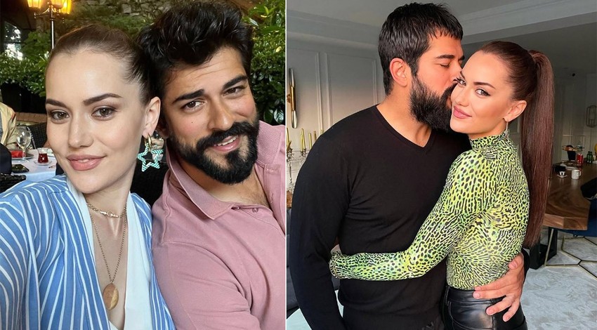 Burak Özçivit ve Fahriye Evcen'in Formula 1 heyecanı! Abu Dabi'den paylaştılar