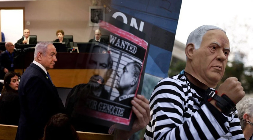 Netanyahu ilk kez hakim karşısında! Mahkeme salonu ise yer altında!