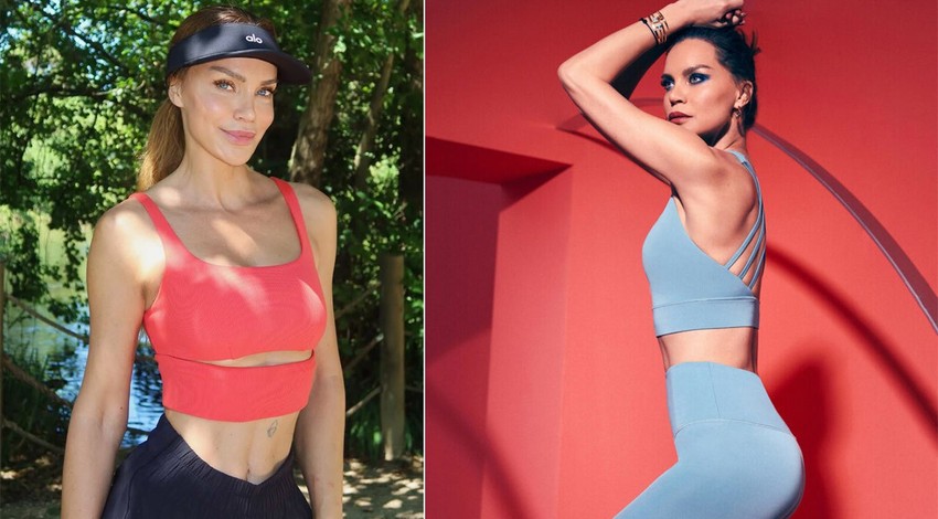Eski manken Ebru Şallı markette pilates yaptı! O görüntülerine takipçilerinden tepki gecikmedi!