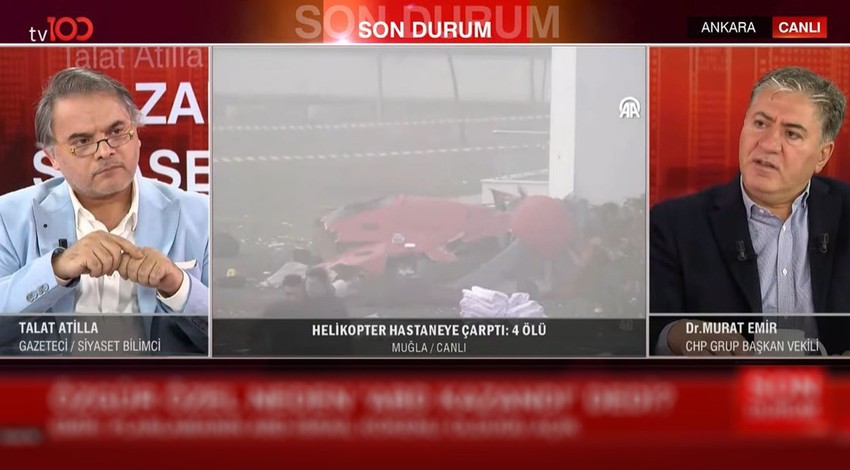 CHP Grup Başkan Vekili Dr. Murat Emir tv100’de Talat Atilla'nın konuğu oldu:  Özgür Özel neden ABD kazandı dedi?