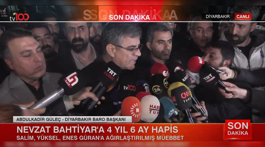 Diyarbakır Barosu'ndan Narin davasının sonucuna ilişkin açıklama: "Talebimiz kısmen karşılandı, o sanık için kararı istinafa götüreceğiz"