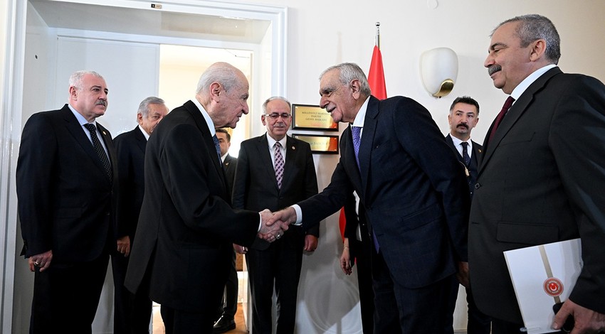 Bahçeli ile DEM Parti heyeti görüşmesi sona erdi