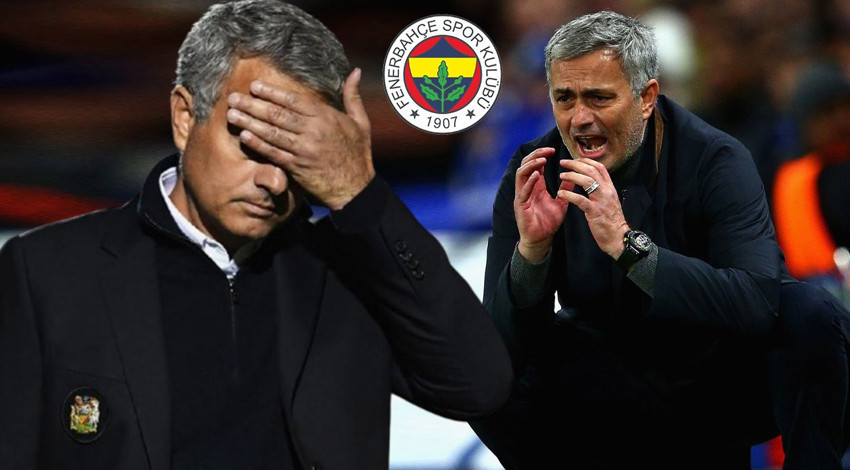 Fenerbahçe'de Mourinho'nun 1 maçlık ömrü kaldı. Hatayspor maçı da dahil