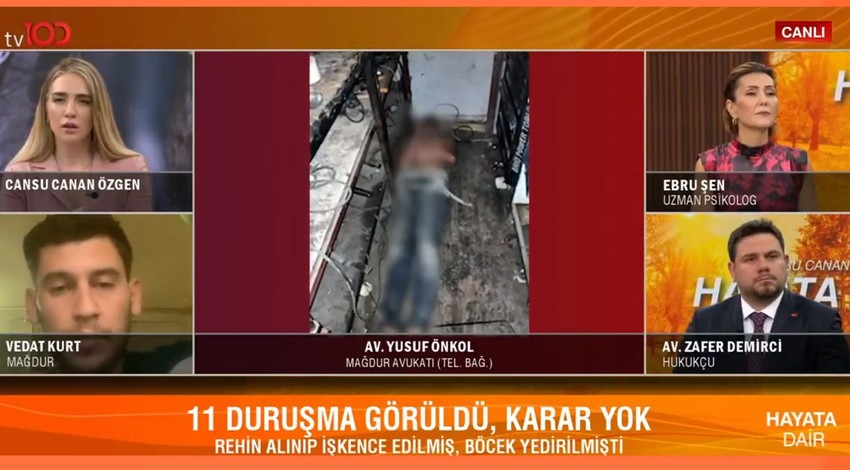 Antalya'da çalıştığı işyerinde akılalmaz işkencelere maruz kalan genç tv100'e konuştu!