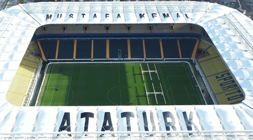 Fenerbahçe açıkladı! Ülker Stadyumu’nun çatısına Mustafa Kemal Atatürk'ün ismi işlendi