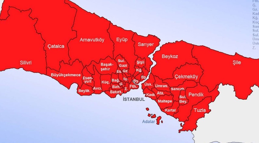 İstanbul'da bir başlayacak 3 gün durmayacak. Ümraniye, Kadıköy, Kartal, Kağıthane, Zeytinburnu duyun