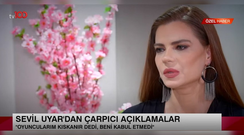 Oyuncu ve manken Sevil Uyar'dan tv100'e özel açıklamalar: "Ayşe Barım'la görüştüm, psikolojim bozuldu"