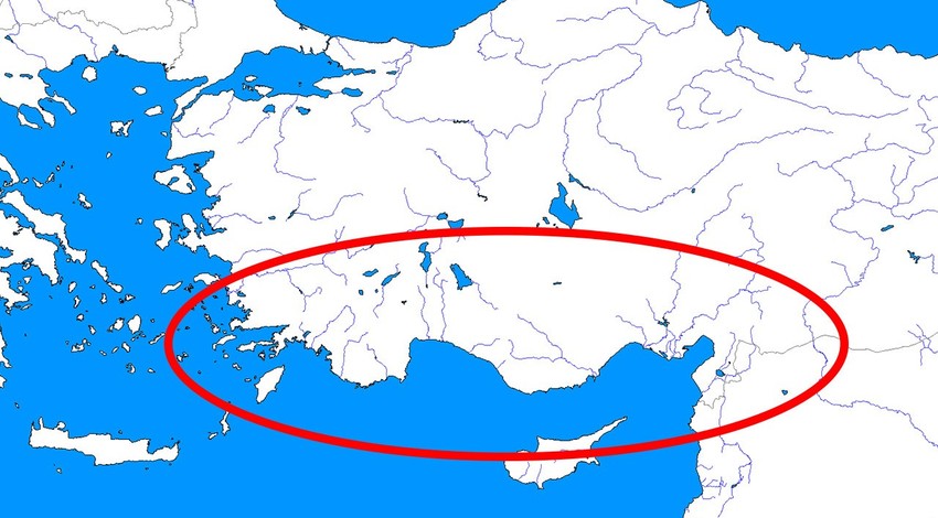 Mersin, Hatay, Adana, Osmaniye, Kilis'e Salı günü Akdeniz üzerinden giriş yapacak