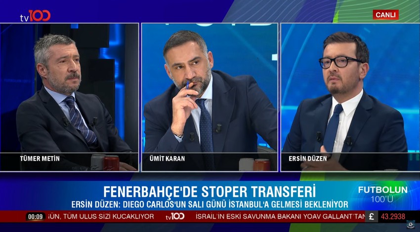 Ersin Düzen’den tv100 ekranlarında flaş iddia! “Salı günü geliyor”