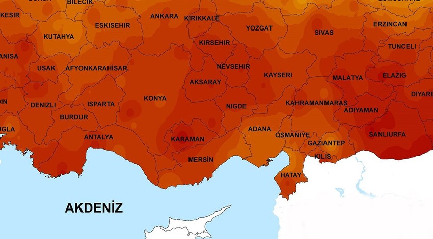 Mersin, Hatay, Adana, Antalya, Osmaniye, Tarsus, İskenderun'u tek tek ilgilendiriyor. Fokur fokur kaynama hızlandı 19 gün uyarısı