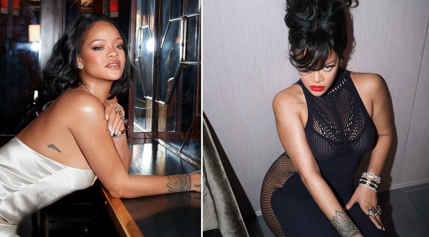 Rihanna'dan iç çamaşırlı pozlar peş peşe geldi! Transparan tarzı sosyal medyada olay oldu