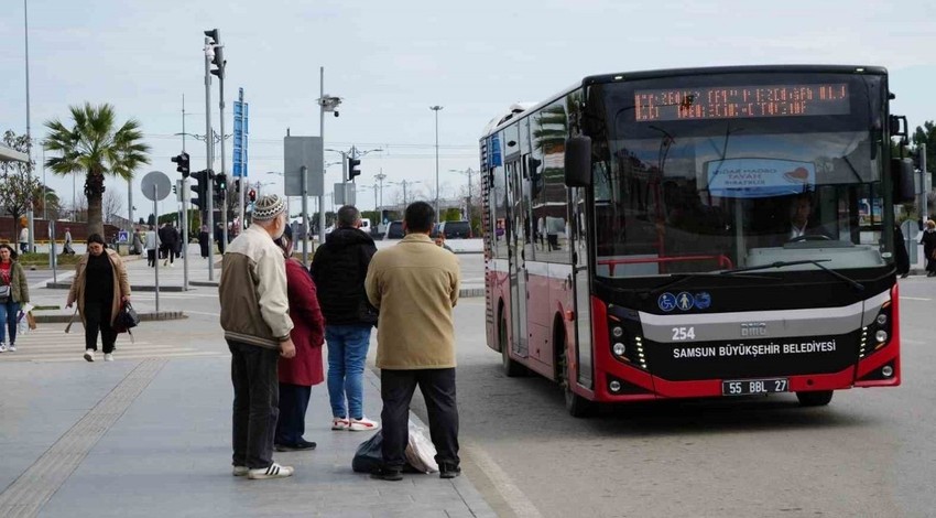 Samsun'da toplu taşımaya zam