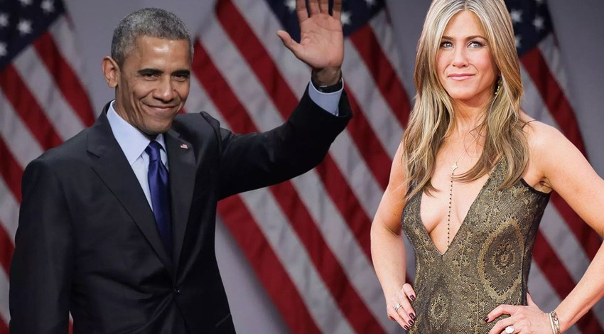 ABD'yi sarsan iddia! Obama ile Jennifer Aniston aşk mı yaşıyor?