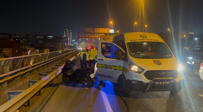 Kağıthane'de 3 motosikletin karıştığı feci kaza: Ölü ve yaralılar var