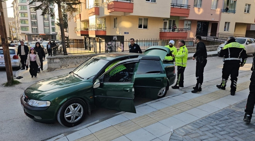 Çorum'da dur ihtarına uymamak sürücüye pahalıya patladı