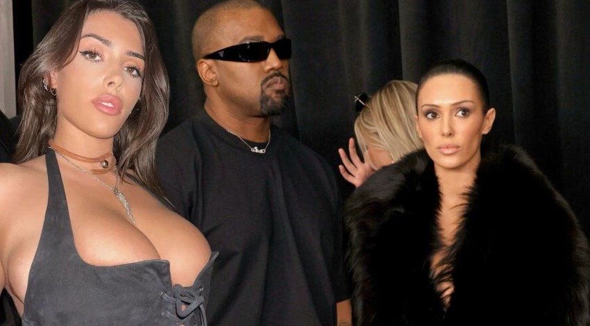 Kanye West ve Bianca Censori, Grammy 2025'e damga vurdu! Transparan file elbisesiyle sosyal medyayı ve izleyenleri şoke etti.