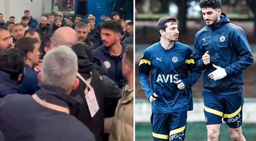 Fenerbahçe-Rizespor maçının ardından ortalık karıştı! Mert Hakan ve Samet Akaydin arasında tartışma çıktı: "Sen adam mısın?"