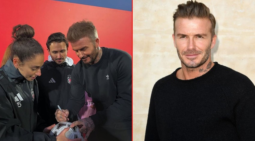 Dünyaca ünlü futbol efsanesi David Beckham ile oğlu Romeo Beckham İstanbul'da! Paylaşımları sosyal medyayı salladı