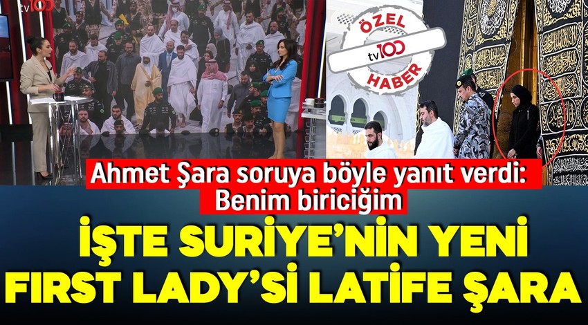 Suriye'nin yeni First Lady'si Latife Şara gündem oldu! Ahmet Şara o soruya böyle yanıt verdi: Benim biriciğim!