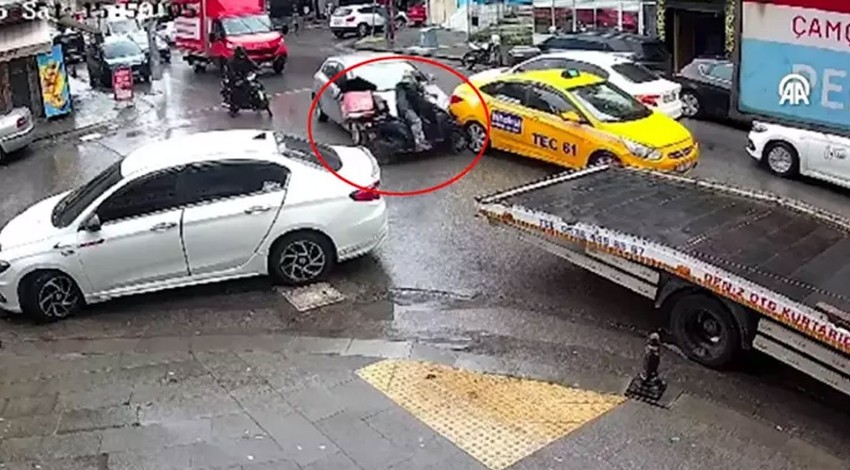 Dikiz aynasını kıran motosikletliyi aracıyla ezmişti! Sürücünün ifadesi ortaya çıktı