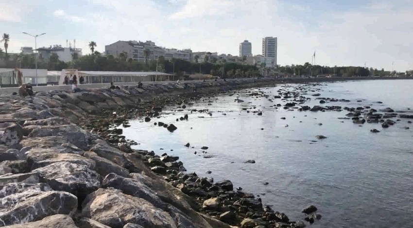 İskenderun'da endişelendiren görüntü: Deniz çekildi