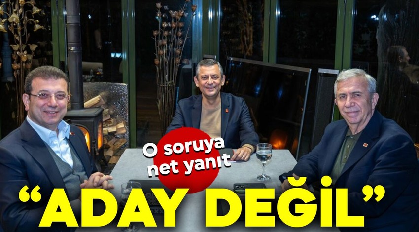 Ekrem İmamoğlu'ndan 'Mansur Yavaş' açıklaması: Aday değil