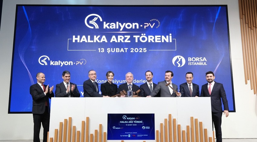 Borsa İstanbul’da gong Kalyon PV için çaldı!  “Kalyon Güneş Teknolojileri, dünyadaki sayılı tesislerden biri haline geldi"