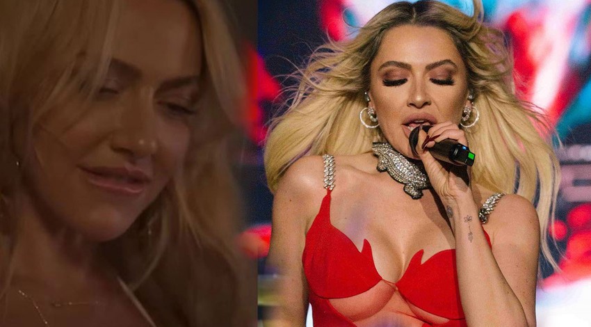 "Fırtına hazır olun" diyen Hadise'nin yeni klibi öncesi verdiği poz cinsel ilişki sahnesini bile solladı! Göğüslerini resmen açık bıraktı