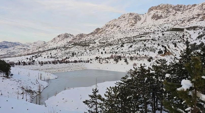 Akdeniz'in Sibiryası olarak biliniyordu. Türkiye'nin en soğuk noktalarından biri olan göletin son hali şaşırttı