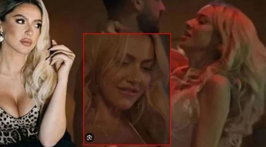 Cinsel içerikli sahnesi hala konuşulan Hadise’nin yeni klibinden fotoğraflar geldi. Kırmızı göğüs dekolteli elbise bomba