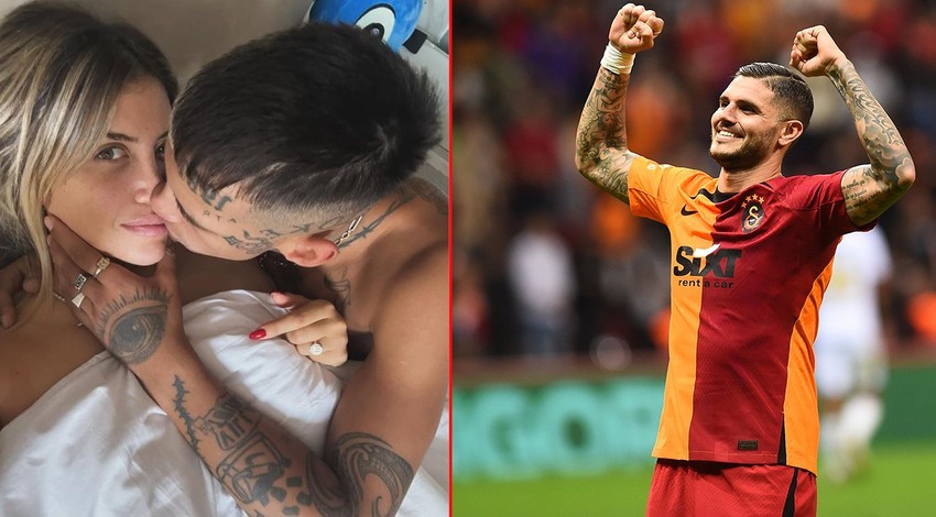 Galatasaray'ın yıldızı Icardi'yi çıldırtan mesaj! Wanda Nara'nın sevgilisi L-Gante'ye açtı ağzını yumdu gözünü