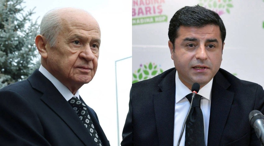 Bahçeli'den Selahattin Demirtaş'a telefon!