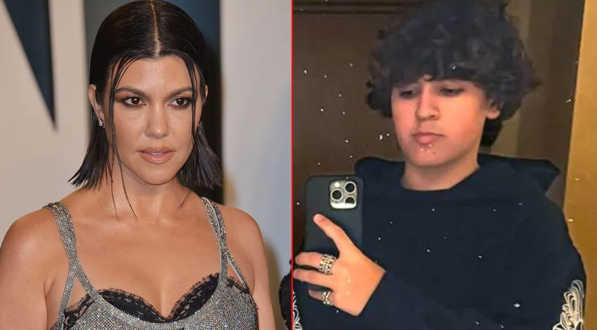15 yaşındaki oğlunun baba olduğu söyleniyordu! Kourtney Kardashian sessizliğini bozdu