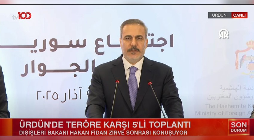Hakan Fidan'dan Ürdün'de önemli açıklamalar: "Orada yaşananlar tamamen provokasyon"