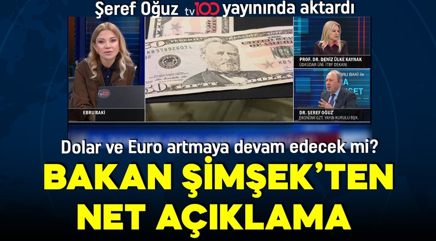 Dolar ve Euro artmaya devam edecek mi? Bakan Şimşek kritik toplantıda açıkladı!