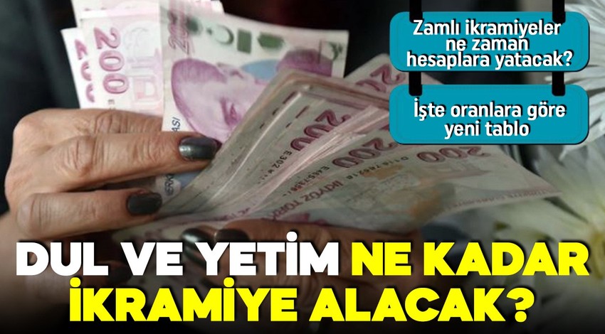 Emekli bayram ikramiyesi ne zaman hesaplara yatacak? Dul ve yetim kaç lira ikramiye zammı alacak? İşte yeni tablo