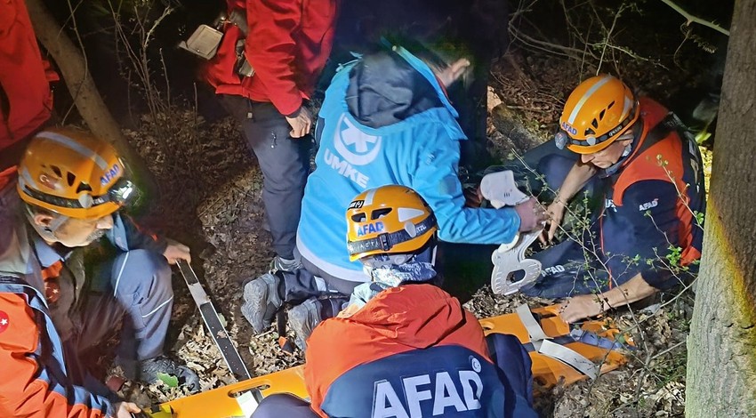 Evinden bavulunu alıp çıkmıştı! Kayıp olarak aranan adam ormanda bulundu