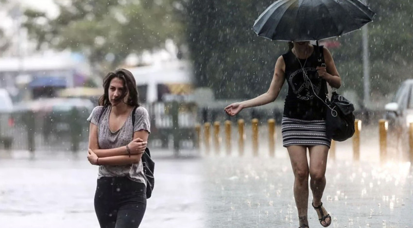 Meteoroloji'den kritik uyarı! Bu saatlere dikkat! Kuvvetli bir şekilde geliyor