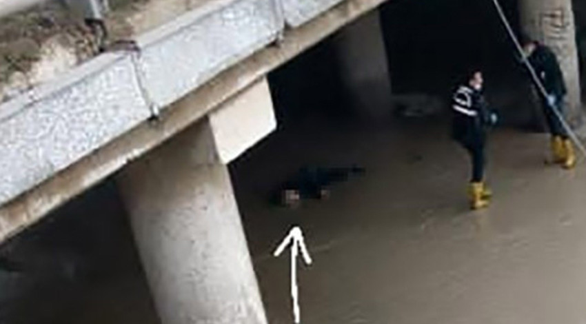 İzmir’de derede erkek cesedi bulundu
