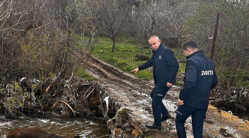 Yozgat'ta deredeki korkunç manzara! Devasa canlının ölüsünü görenler gözlerine inanamadı. Kamyonet ile gelip dereye bırakıp gitmişler