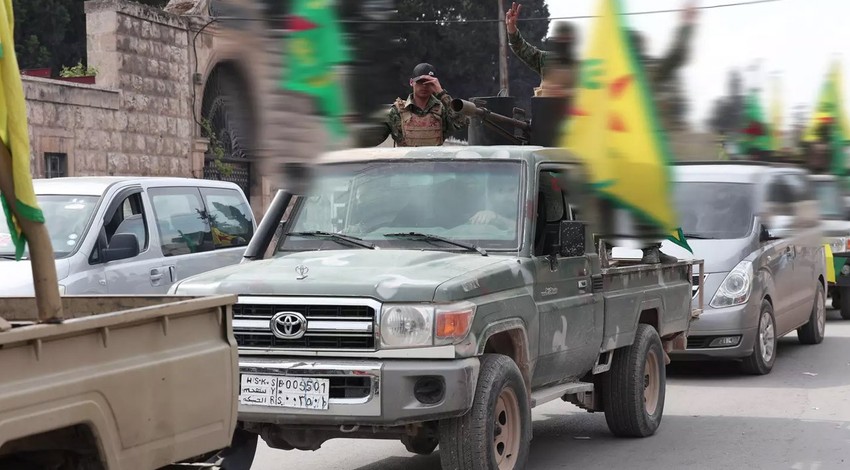 Şam yönetimiyle anlaşma imzalamışlardı: PKK/YPG'liler Halep'ten çekiliyor