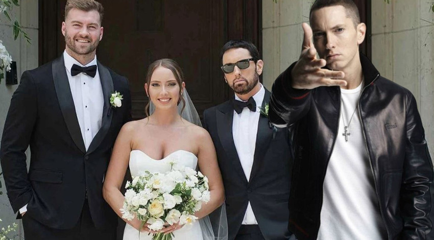 Ünlü rapçi Eminem dede oldu! Torununun yüzü ilk kez göründü
