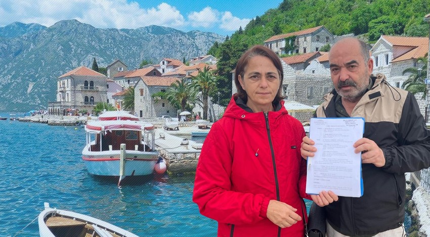 Karadağ'da ev almak isterken dolandırıldılar! Üstüne bir de şikayet edildiler!