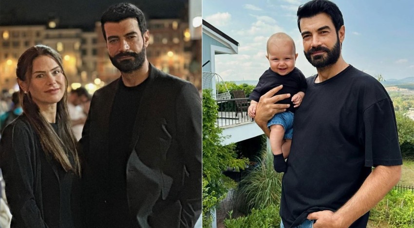 Ünlü oyuncu Murat Ünalmış'ın oğlu Selim Baran 1 yaşında! Sosyal medya hesabından kutladı