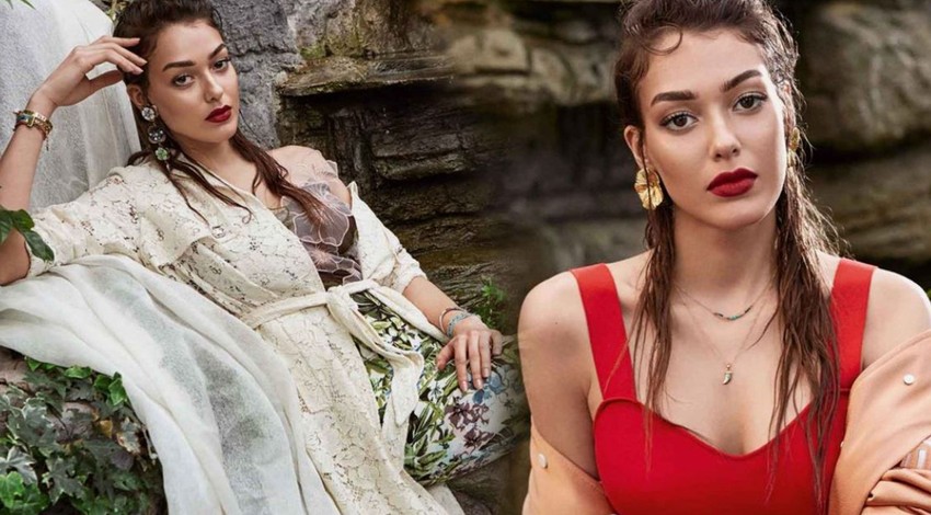 Dilan Çiçek Deniz'den olay paylaşım! Kahvehanede poz verdi, o karesi sosyal medyayı salladı