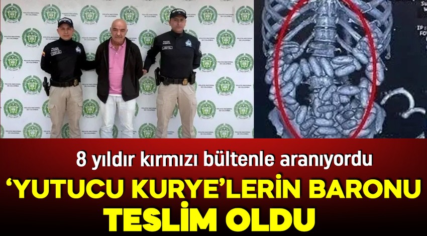 8 yıldır kırmızı bültenle aranıyordu! Türk uyuşturucu baronu teslim oldu!