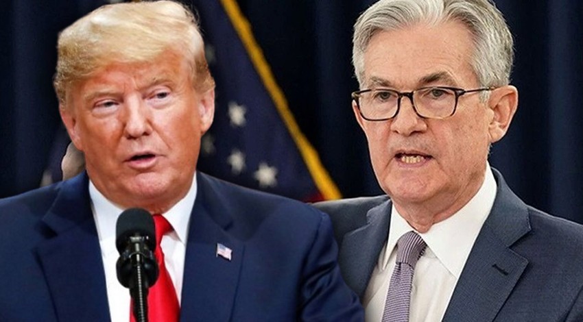 Trump'tan Fed Başkanı'na tepki: "Faiz oranlarını şimdi düşürmezse..."