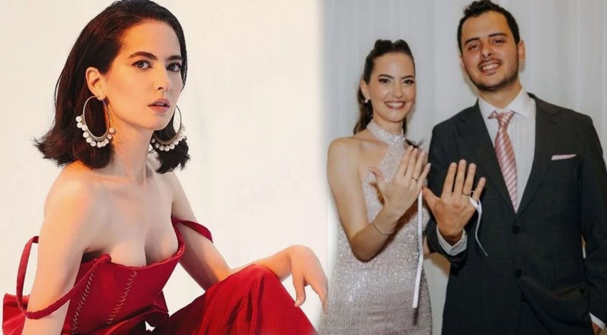 Ünlü oyuncu Ezgi Şenler’in mutlu günü! Çocukluk aşkıyla evlilik yolunda ilk adımı attı