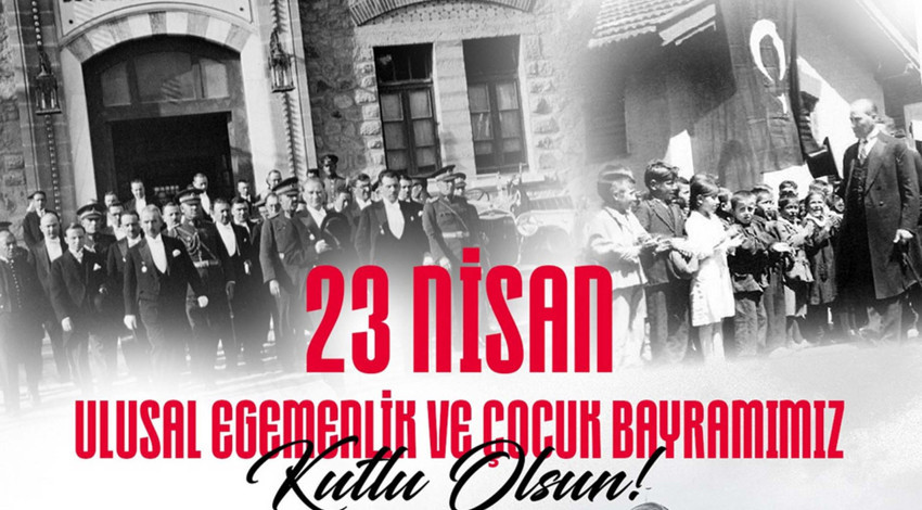 Spor camiasından 23 Nisan Ulusal Egemenlik ve Çocuk Bayramı için kutlama mesajları: "Sonsuz Atatürk sevgisiyle dolu nice 23 Nisan’lara!”